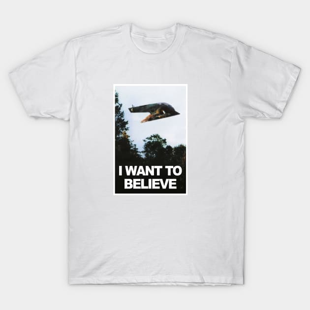 I want to Believe (Fett version) T-Shirt by figurefettish